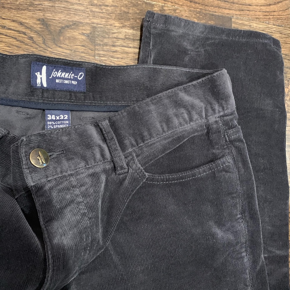 Johnnie-O corduroys stretch pants 34x32
